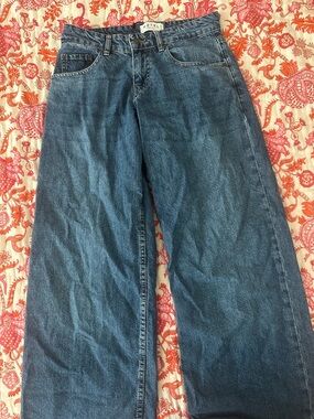 Motel roomy extra wide low side jeans size 26